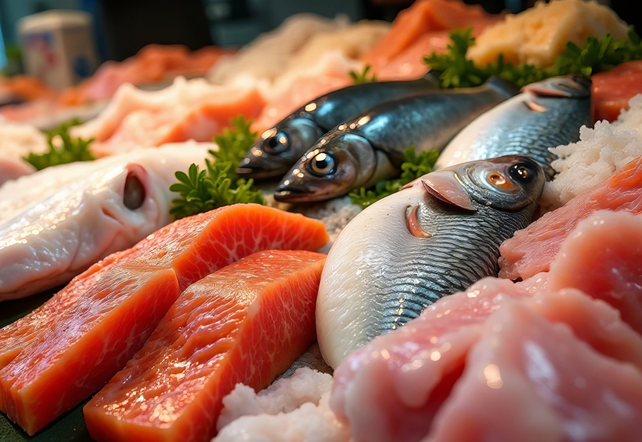 Seafood X-ray inspection